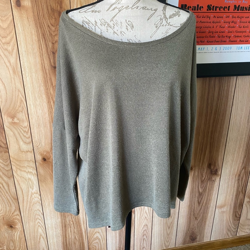 Drapey knit top